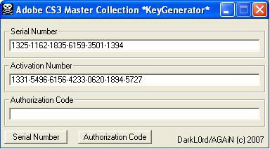 Adobe Cs3 Master Collection Serial Key Generator Tool