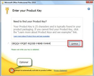 Microsoft Office 2010 Professional Plus Serial Key Generator